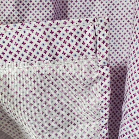 Nicole Miller New York Men’s Long Sleeve Button Down Shirt Size Large 16-16.5 - Picture 6 of 9